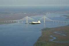 Over St. Simons Island, GA enroute to Sun N Fun