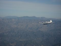 Mooney in Flight