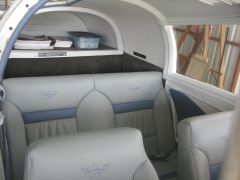 New Aero Comfort interior w/Don Maxwell doing the install.