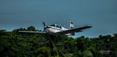 Taking off from San Jose, guatemala