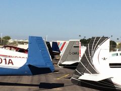 Mooney Tails at the Yuma Caravan Clinic