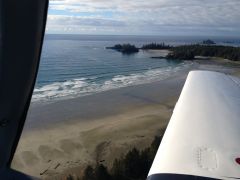 Long beach on Vancouver Island