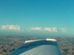 Building thunderheads over the Sierra