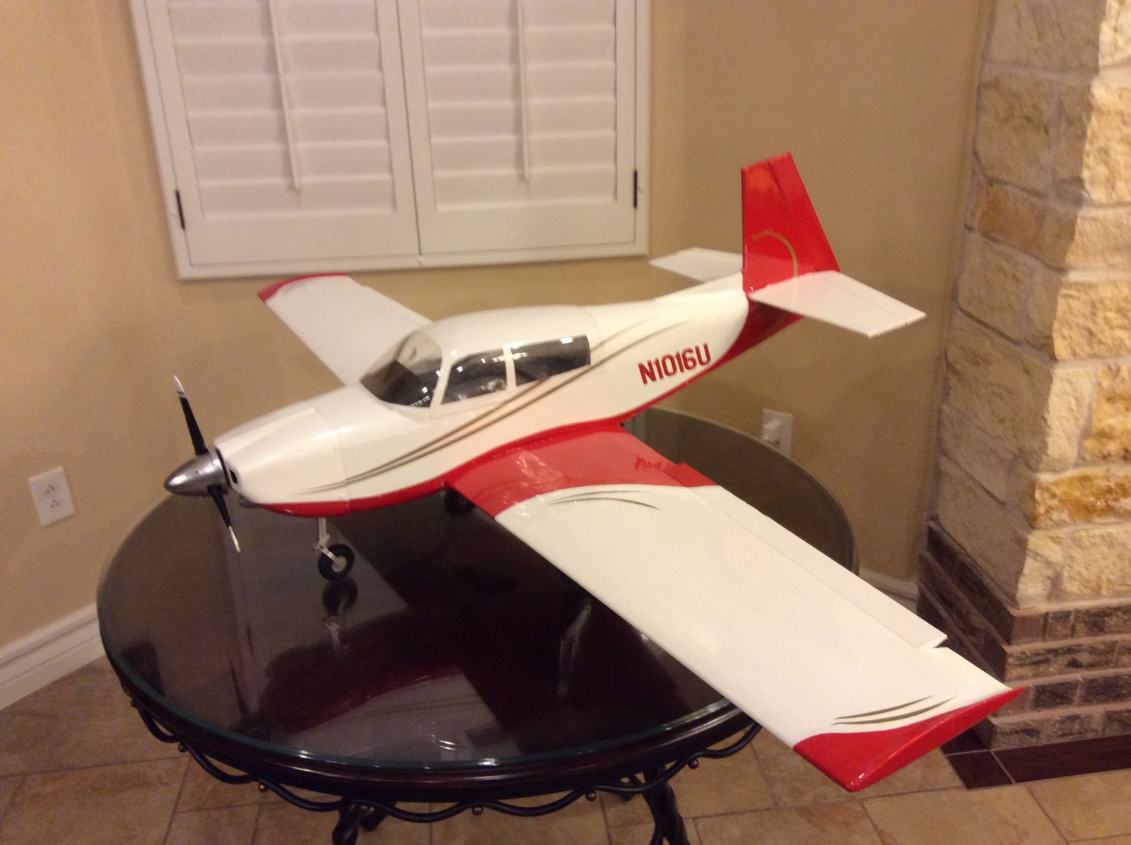 Scale RC of my Mooney Rocket