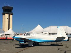 Maggie @ AOPA CNO Waiting for Saturday Pole Position!