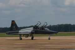 T-38 taxiing at Columbus AFB