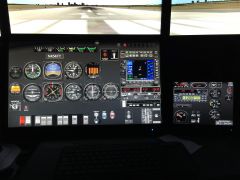 New FlyThisSim TouchTrainer M20J panel