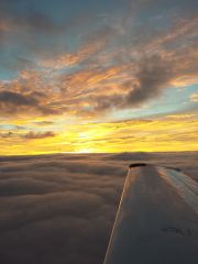 Over North Georgia, flying to Oshkosh 2014