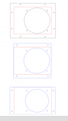 EDM900 Flush mount templates