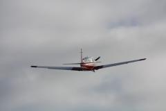 Departing Runway 25 at Falmouth Airpark