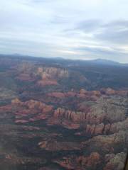 Taking off out of Sedona, AZ