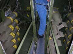 Bomb Bay - Making out way to the Front of the AC