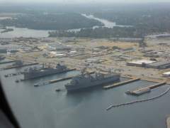 Part of Norfolk Naval Yard