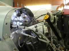 All new wiring in engine compartment