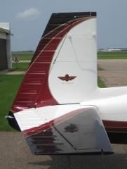 You can see the tail job similar to the wing