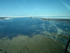 Teh Port Of Churchill.  Grain export terminal hold 5 million bushels.