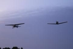 Formation Low Approach with a buddy in his 172