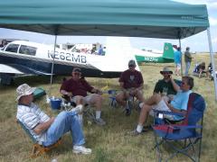 Mooney Ambassadors recruiting a future Mooney Owner, please ignore the Bo Driver ;-)