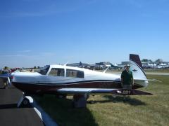 N11MH, a 1977 M20J with new paint flew in from Witchita, KS