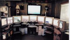 My avia-O-matic Flight Simulator in 2002.  This is how I stay connected with aviation during my 27 yrs hiatis from flying.  I began in 1978 with Sublogic FS on an Apple II and migrated to the PC when upgraded when MS brought out MSFS