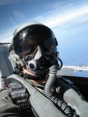 Money shot in the Mooney Rocket...I mean F-16!