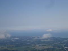 Lake Michigan shore line headed to Sheboygan for lunch