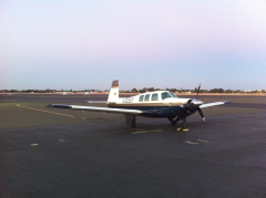 Parked at transient at Sacramento Executive (KSAC)