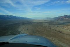 Flying North through Death Valley