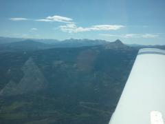 Flying north to Montrose CO.