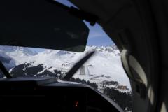 French mountain airfield Courchevel LFLJ