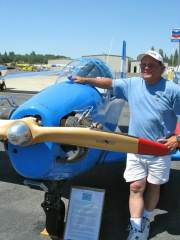 Mooney and GA Ambassador Ed Mandibles and his terrific Mooney Mite!