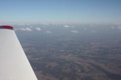 View from the front seat.