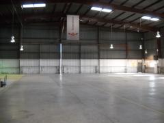 Factory service center hangar