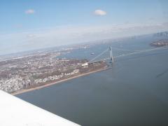 Verazano Narrows Bridge - Entrance to NY Harbor