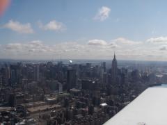 Madison Square Garden, Pan Am Building, Chrysler building and Empire State Building