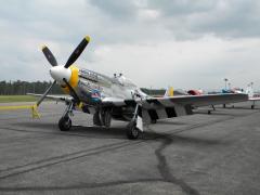 P51 on the flight line