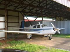 At home in the new hangar. Until a fully enclosed one becomes available.