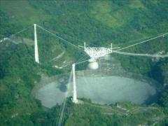 Radio Telescope in Puerto Rico. 2009
