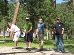 Golf at Yellow Pine, ID just north of Johnson creek!