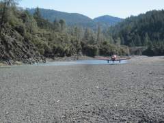 And so I came in for a Touch and Go on the gravel bar. I would have landed if I had 100 more feet!