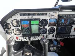 N1145T's new panel by Ron Collins Avionics, Henderson, KY - New Aspens, STec 30, move/remove other avionics and panel strip and repaint