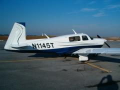 N1145T in Lancaster, PA after repaint