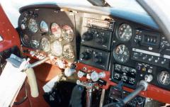 My First Mooney N6421U after the panel mod in 1986