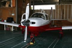 In the hangar - new Hartzell Top Prop!