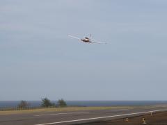 Flying at Upolu Airport