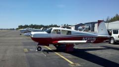 On the ramp at Skagit Airport, WA