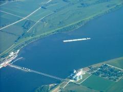 Mississippi River, near Quad cities area on my way to Oshkosh