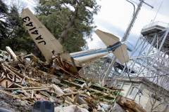 The devastation can still be seen March 26, 2011, around Sendai Airport, Japan, more than two weeks after an earthquake and tsunami ravaged the region. (U.S. Air Force photo/Master Sgt. Jeromy K. Cross)