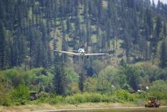 Passing over Clearwater River at 50' AGL ( actually AWL)