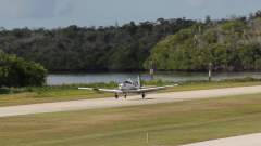 Landing at Everglades City Airpark.  What a beautiful little airport.  Very very scenic.